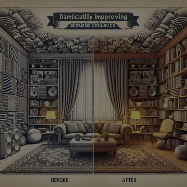 Comment améliorer l'acoustique d'une pièce avec des solutions décoratives ?