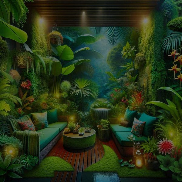 Comment créer une ambiance de forêt tropicale sur un balcon ?