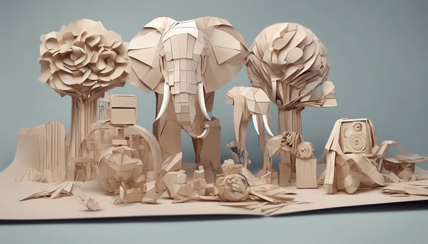 Créez des œuvres d'art avec les kits papercraft 3d accessibles !