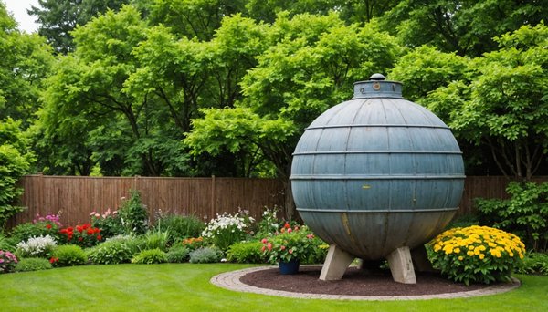Optimisez votre jardin avec une cuve à eau de 500 litres